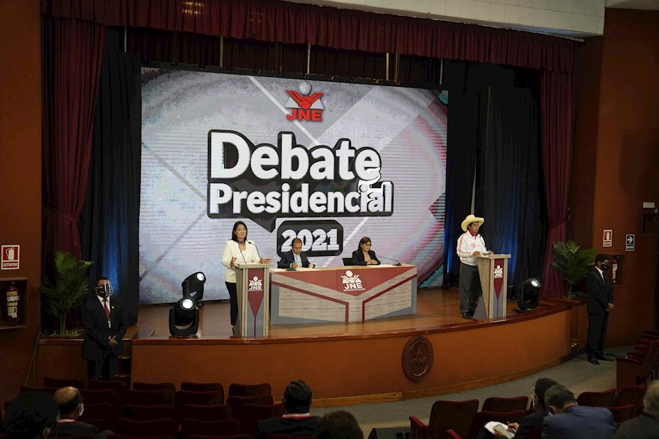 debate presidencial Perú