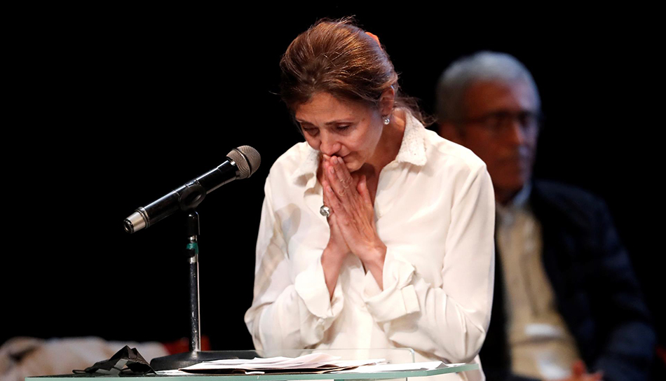 Ni una sola lágrima, reclamaba Íngrid Betancourt a los miembros de las FARC