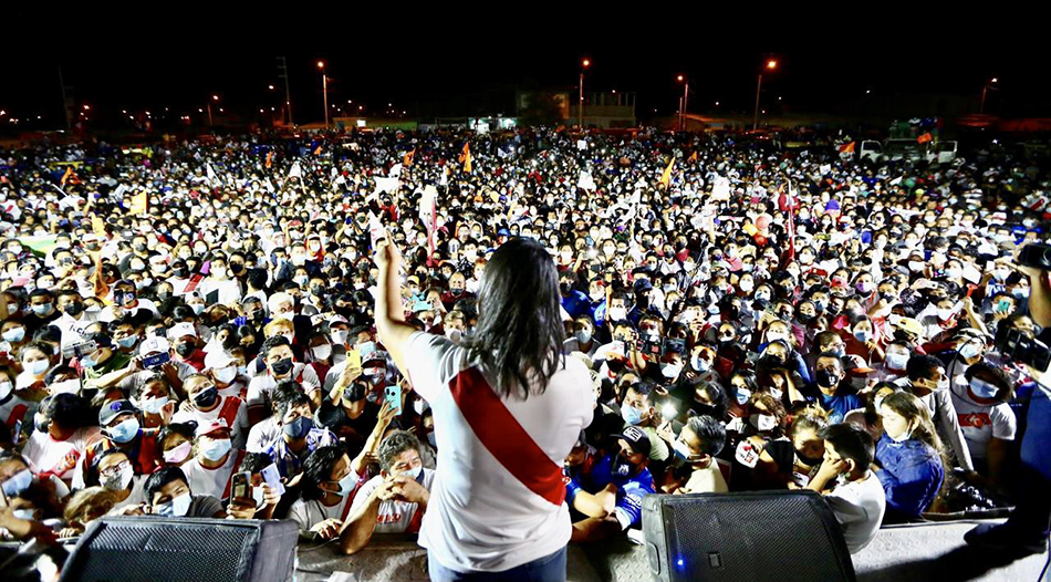 Keiko Fujimori Perú comunismo, elecciones Perú