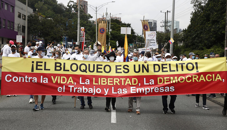 Nos están matando, paro Colombia, protestas Colombia