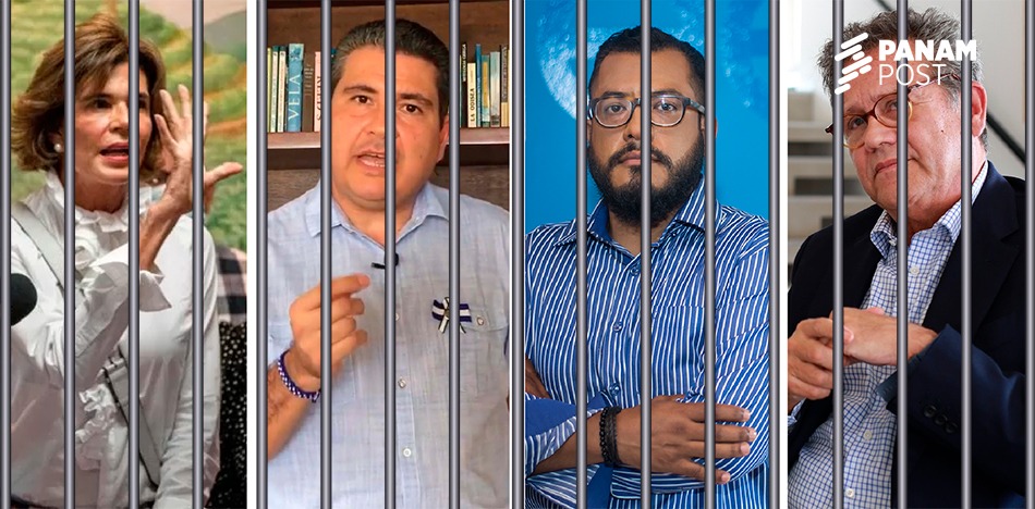 dictadura de Daniel Ortega, rehenes políticos, candidatos presos, Nicaragua