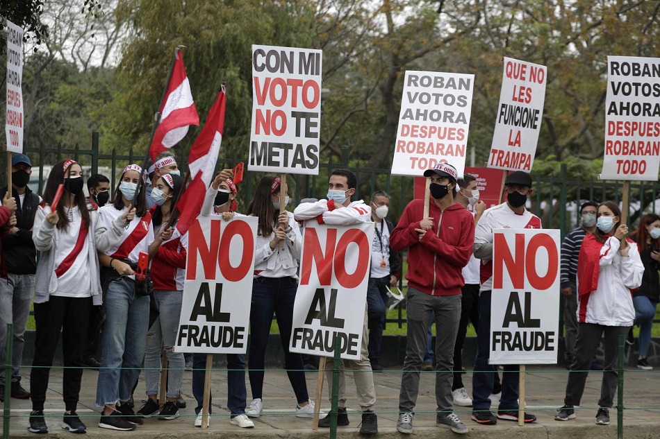 Elecciones Perú, el diseño del fraude