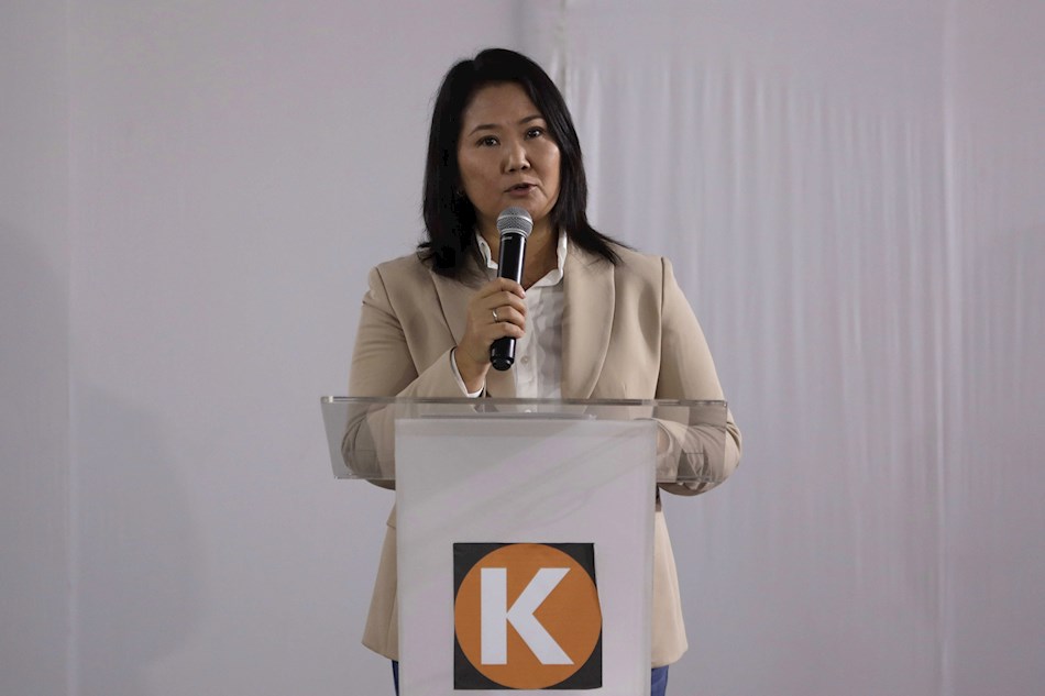 Keiko Fujimori respetará proclamación de Pedro Castillo