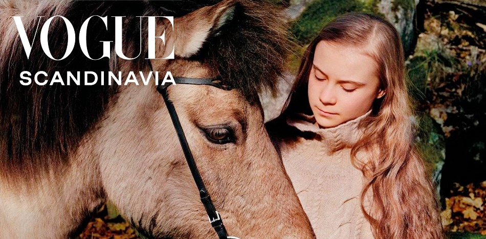 Ambientalismo, la moda que llegó a la revista Vogue con Greta Thunberg