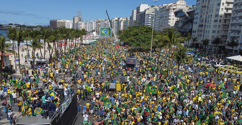 Marchas masivas en Brasil exigen voto impreso y auditable 