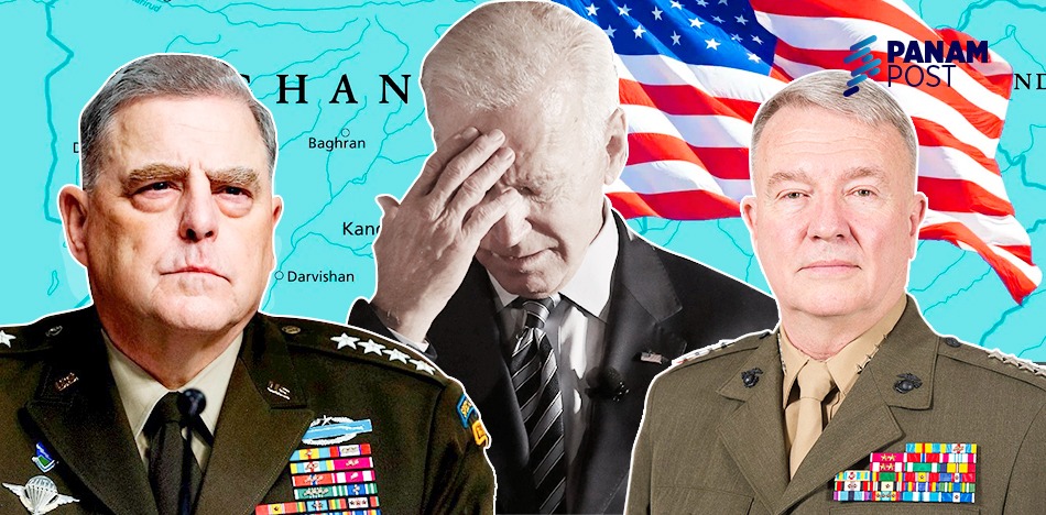 Generales exponen mentira de Biden sobre la caótica retirada de Afganistán