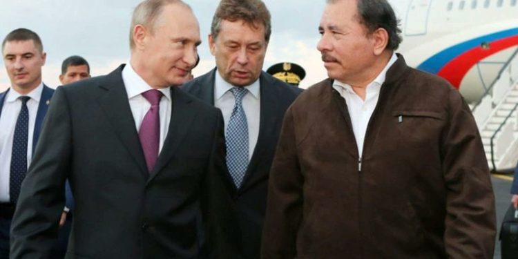 Daniel Ortega visita Rusia y «coquetea» con Putin para asegurar su apoyo en la ONU