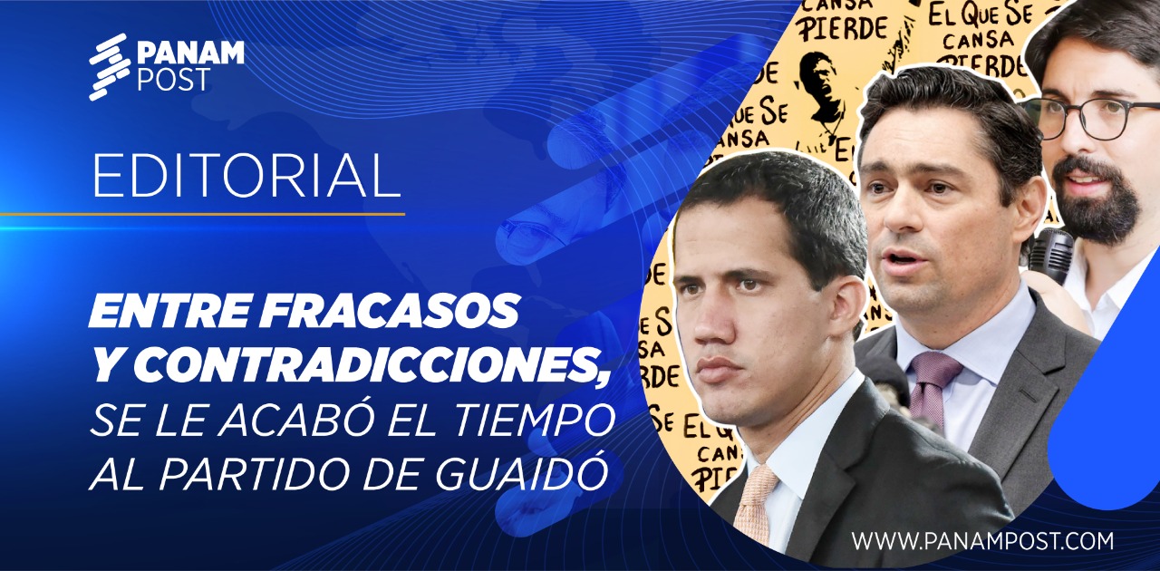 Entre fracasos y contradicciones, se le acabó el tiempo al partido de Guaidó