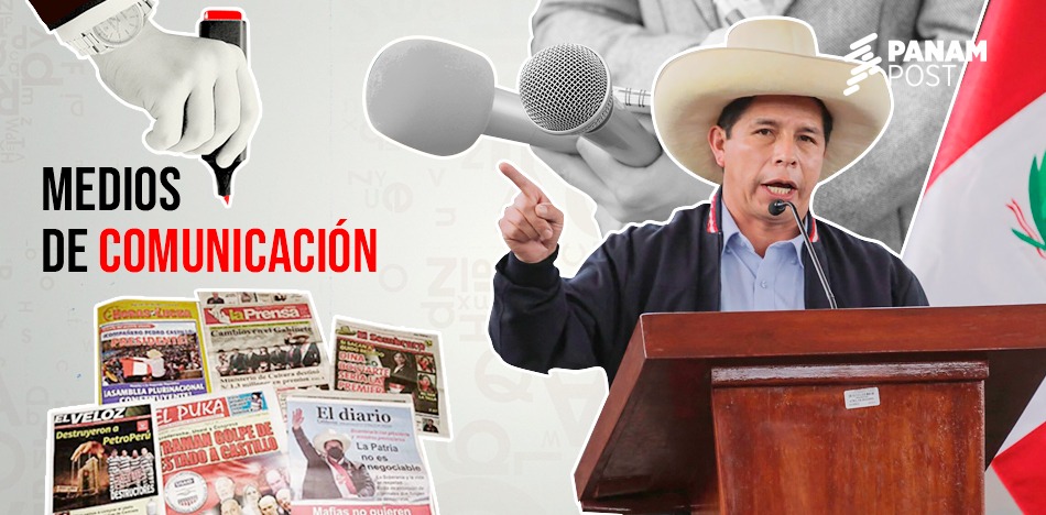 Pedro Castillo arma su maquinaria mediática izquierdista en Perú