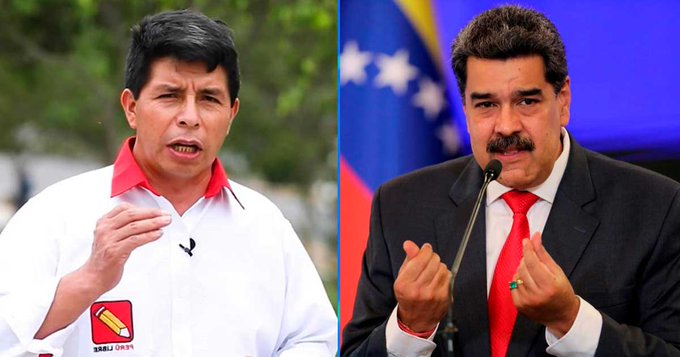 Reunión secreta entre Castillo y Maduro pone en aprietos al canciller peruano