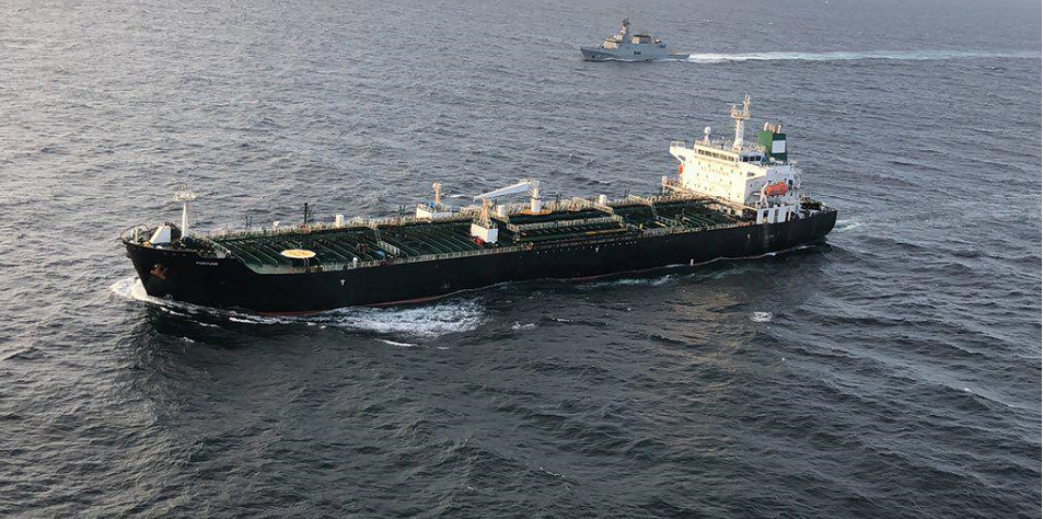 envío de barcos petroleros de irán a Venezuela