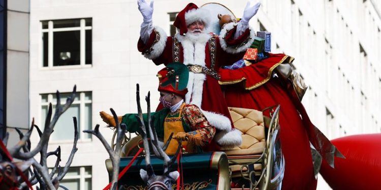 Santa Claus, un personaje que escasea en ciudades de EEUU por la pandemia