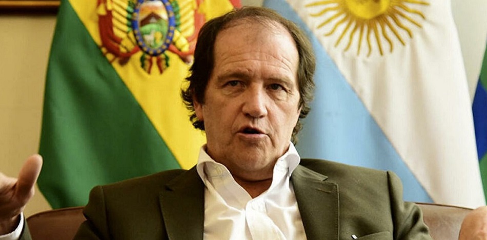 Ariel Basteiro, embajador argentino en Bolivia. 