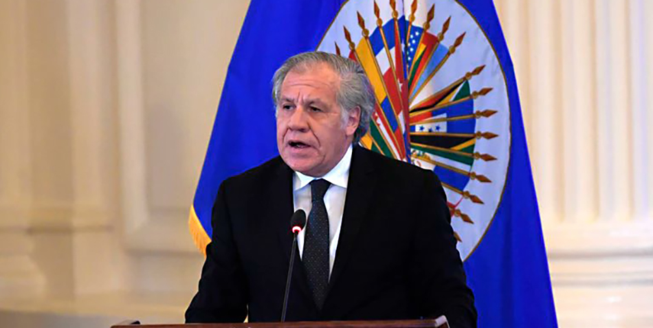 Almagro pide a miembros OEA exigir anulación de elección en Nicaragua