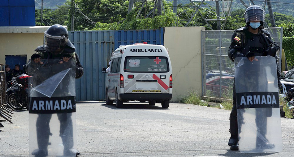 Al menos 51 muertos en nuevos enfrentamientos en cárcel ecuatoriana