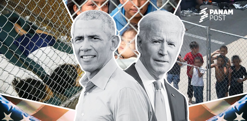 Pese a que el programa para tratar a los niños inmigrantes  surgió bajo el gobierno de Obama-Biden, se mediatizó con el expresidente Donald Trump. (PanAm Post)