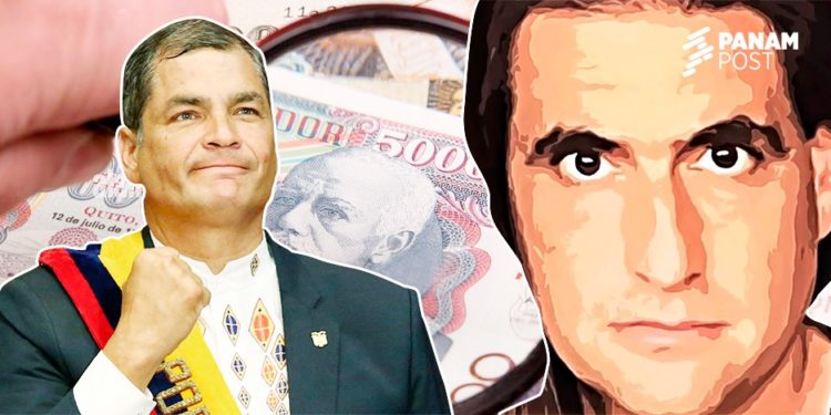 El documento destaca que el Sucre habría servido para lavado de activos en los que se involucra a Álex Saab, cuyas ganancias se derivarían a la campaña electoral de Correa en 2013.  (PanAm Post)