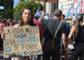 Argentina marcha contra el pase sanitario: «Ser esclavo o ser libre»