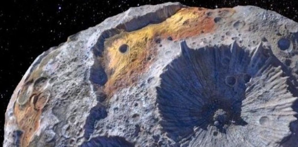 El asteroide "Psyche 16".