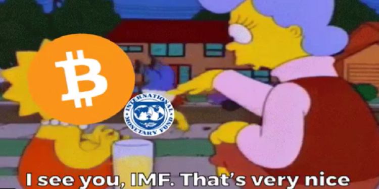 Bukele se aferra al Bitcoin y se burla del Fondo Monetario Internacional