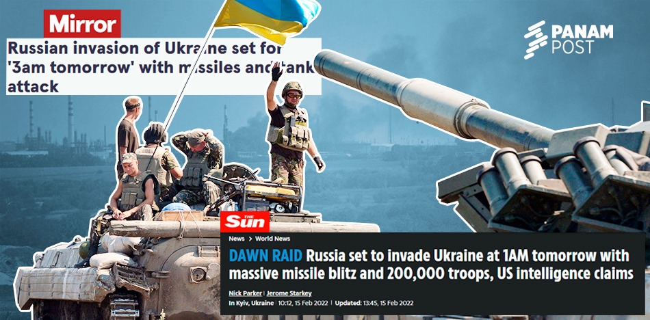 Rusia invadirá Ucrania este miércoles en la madrugada, afirman medios británicos