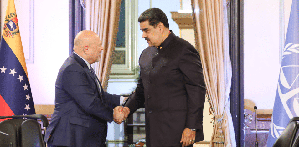 Fiscal de la CPI visitó Venezuela para dar oportunidad a Maduro en investigaciones