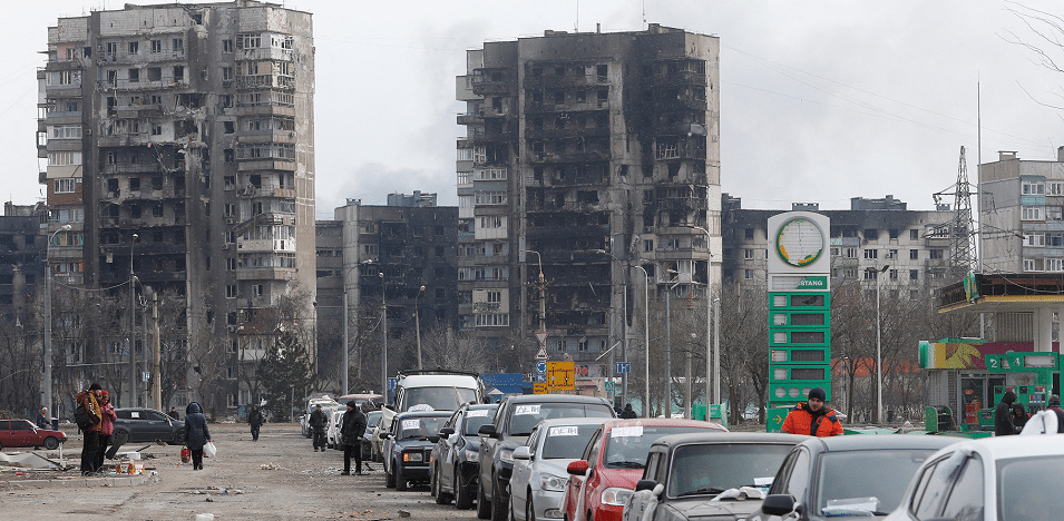 bombardeos en Mariúpol, Ucrania