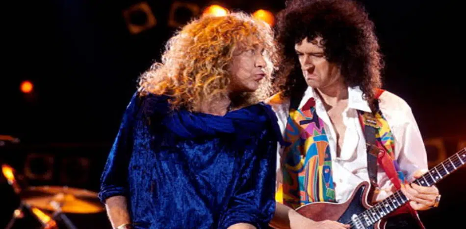 Robert Plant y Brian May