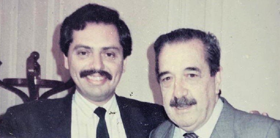 Alberto Fernández y Raúl Alfonsín