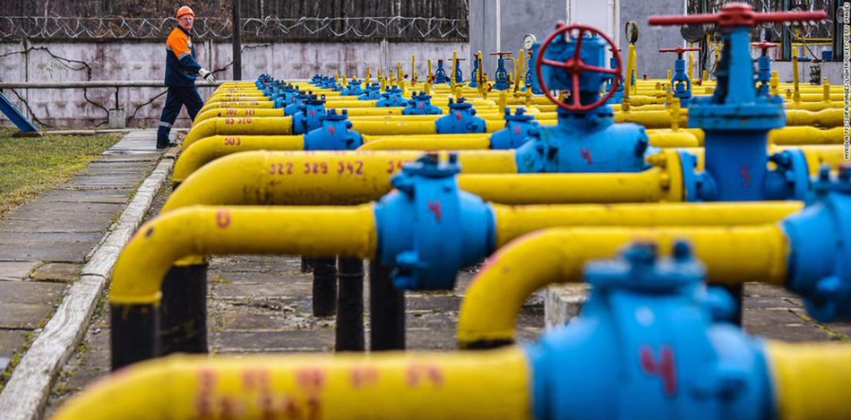 Europa se queda sin un tercio del gas ruso que llega a través Ucrania