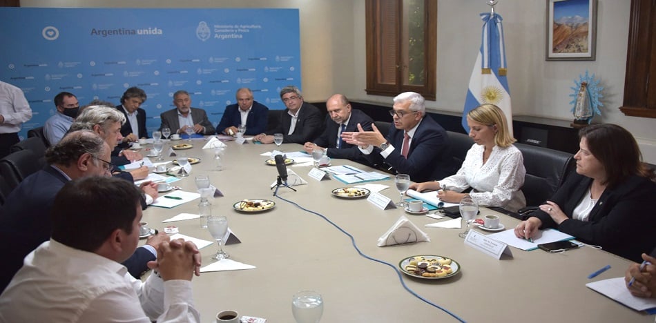 Mesa de enlace y el gobierno argentino