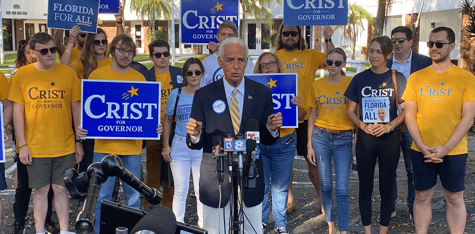 Charles Crist gana primarias demócratas en Florida