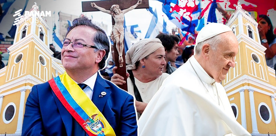 El clamor de Nicaragua ante el silencio del papa y la complicidad de Petro