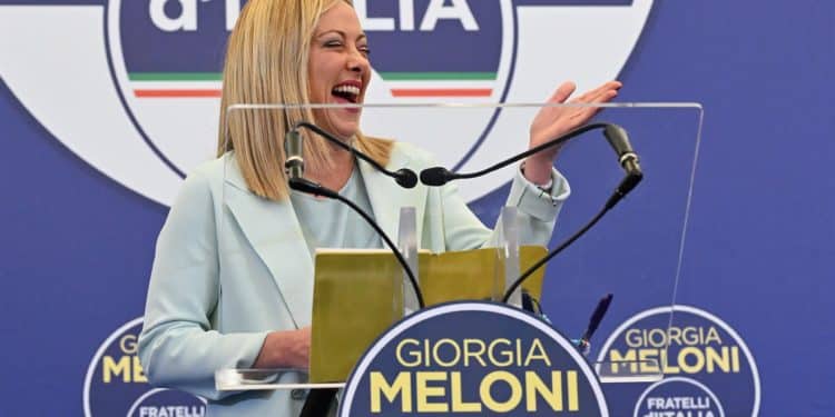 triunfo Meloni Italia