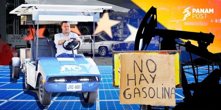 Viejos carros de golf con paneles solares exponen crisis petrolera en Venezuela