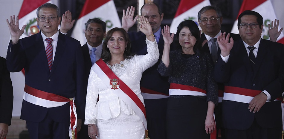Boluarte nombra su primer gabinete y busca consolidar gobernabilidad