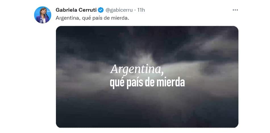 Argentina, qué país de mierda