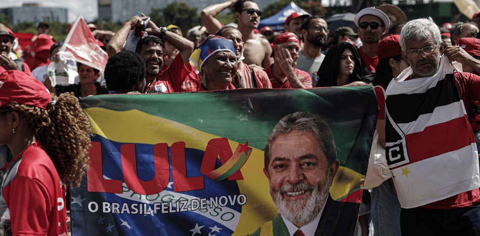 actos por posesión de Lula da silva