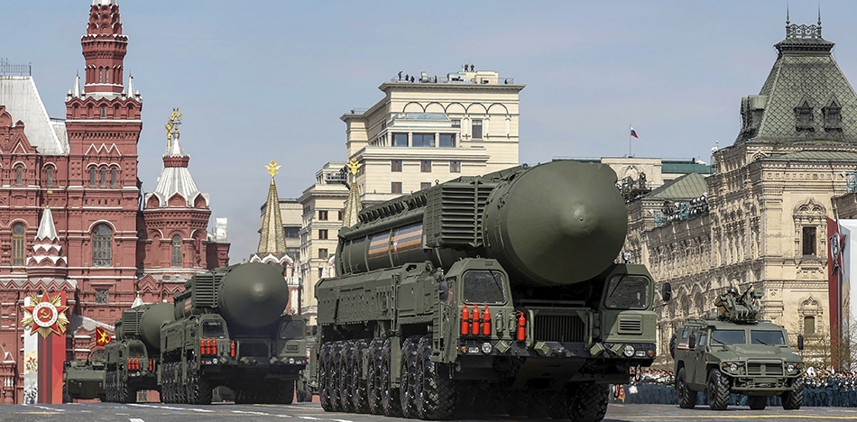 Rusia amenaza con guerra nuclear si pierde en el campo convencional