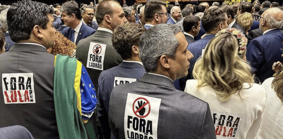 diputados bolsonaristas en Congreso de Brasil