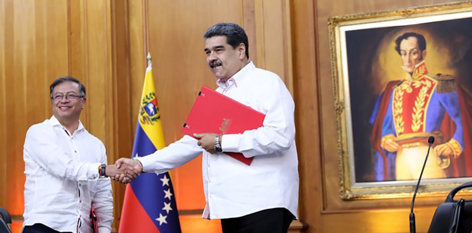 Petro y Maduro consolidan alianza política estrecha con excusa comercial