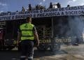 Camioneros protestan en Brasil ante aumento de robos violentos