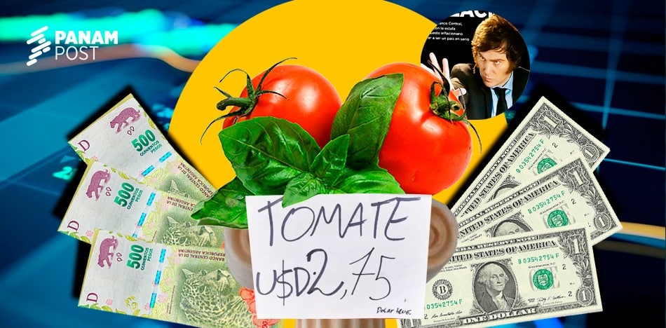 El tomate dolarizado y la inevitable defunción del peso argentino