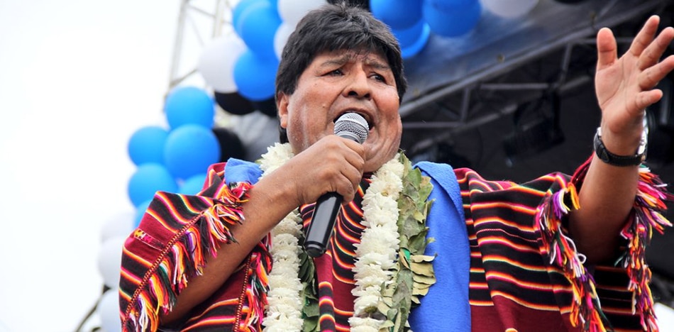 Evo Morales lanza su candidatura en medio de pugnas en el MAS