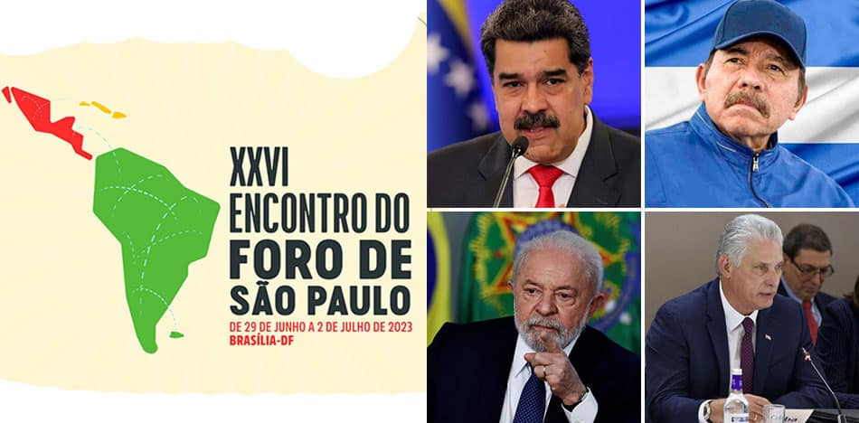El esperado rechazo del Foro de São Paulo en la reunión de Brasilia