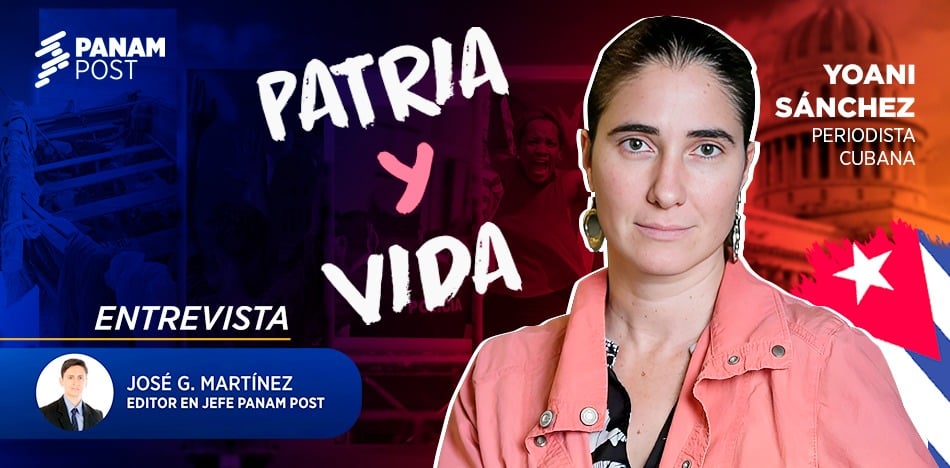 Yoani Sánchez: "En Cuba hay un caldo de cultivo para otro 11J"