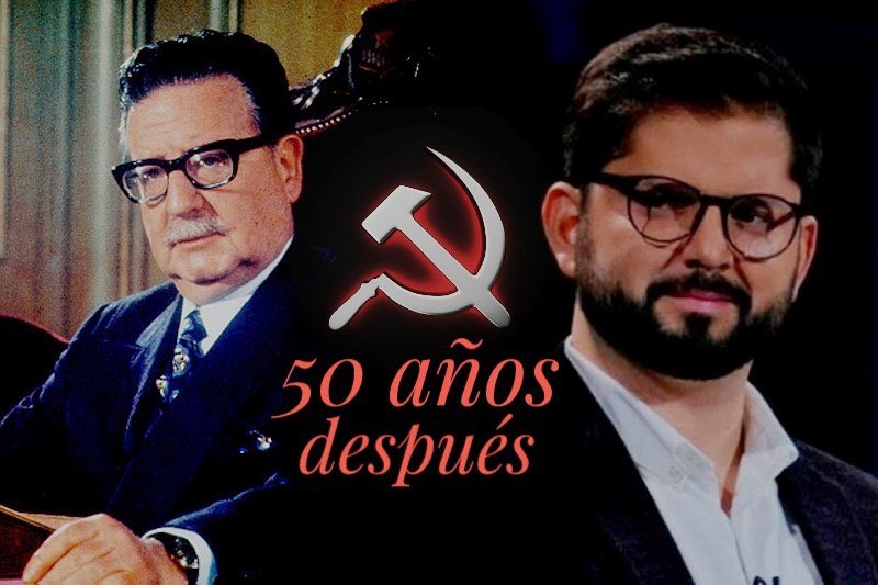 Boric fisura a sus coaliciones de gobierno en su empeño de conmemorar a Allende