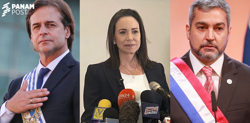 María Corina le voltea el juego a Maduro con apoyos desde Mercosur