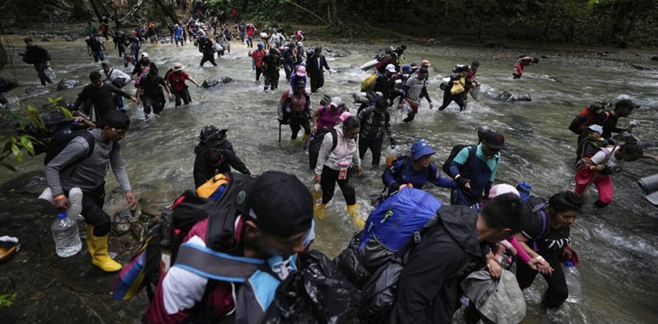 Más de 300.00 migrantes irregulares han cruzado el Darién en 2023