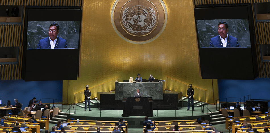 discurso en la ONU